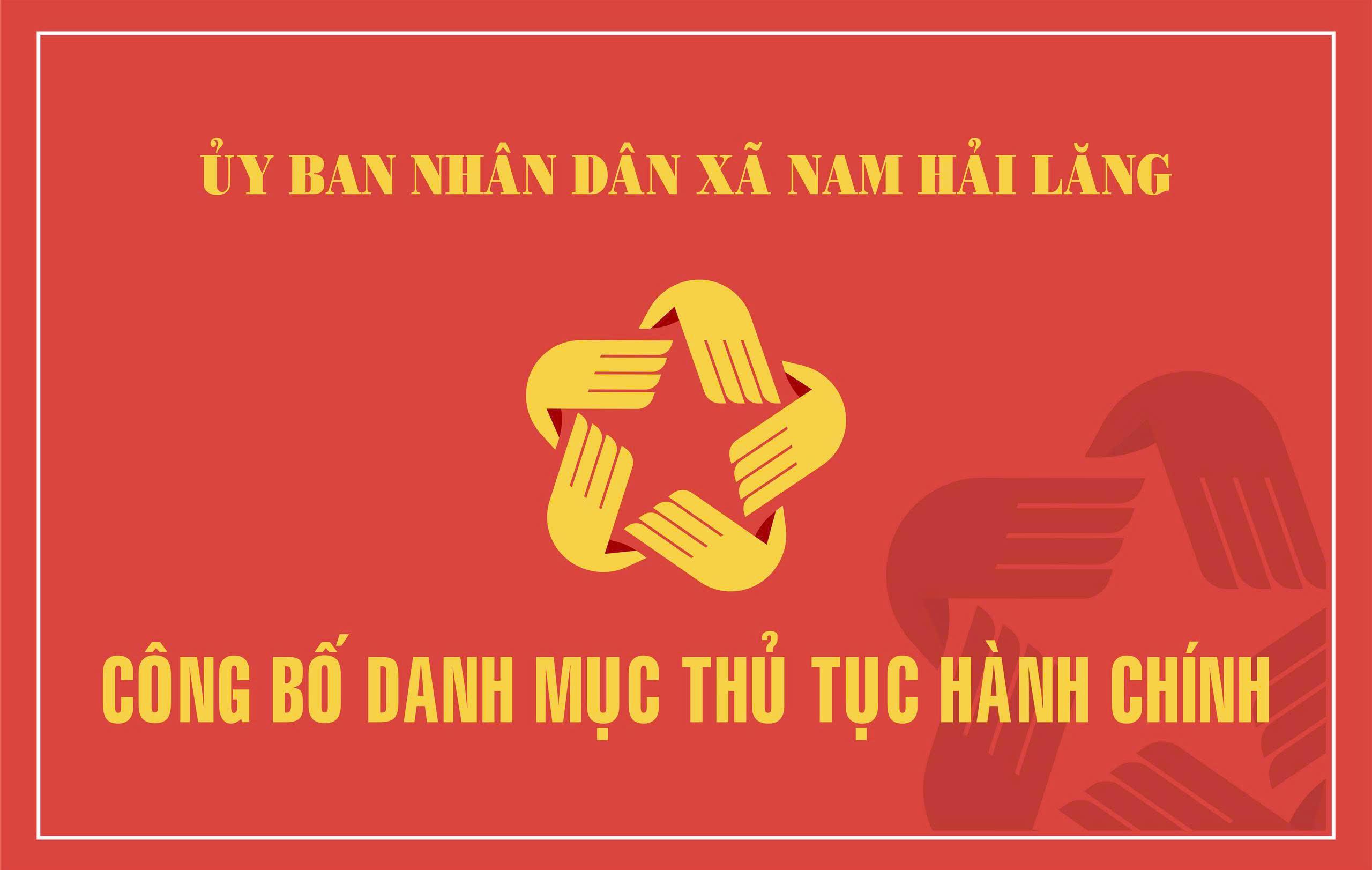 Công bố Danh mục thủ tục hành chính phi địa giới